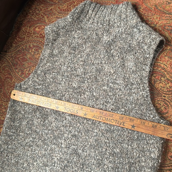 J.Jill vest sweater wool alpaca blend bucle soft full zip heather women’s M - Picture 5 of 10